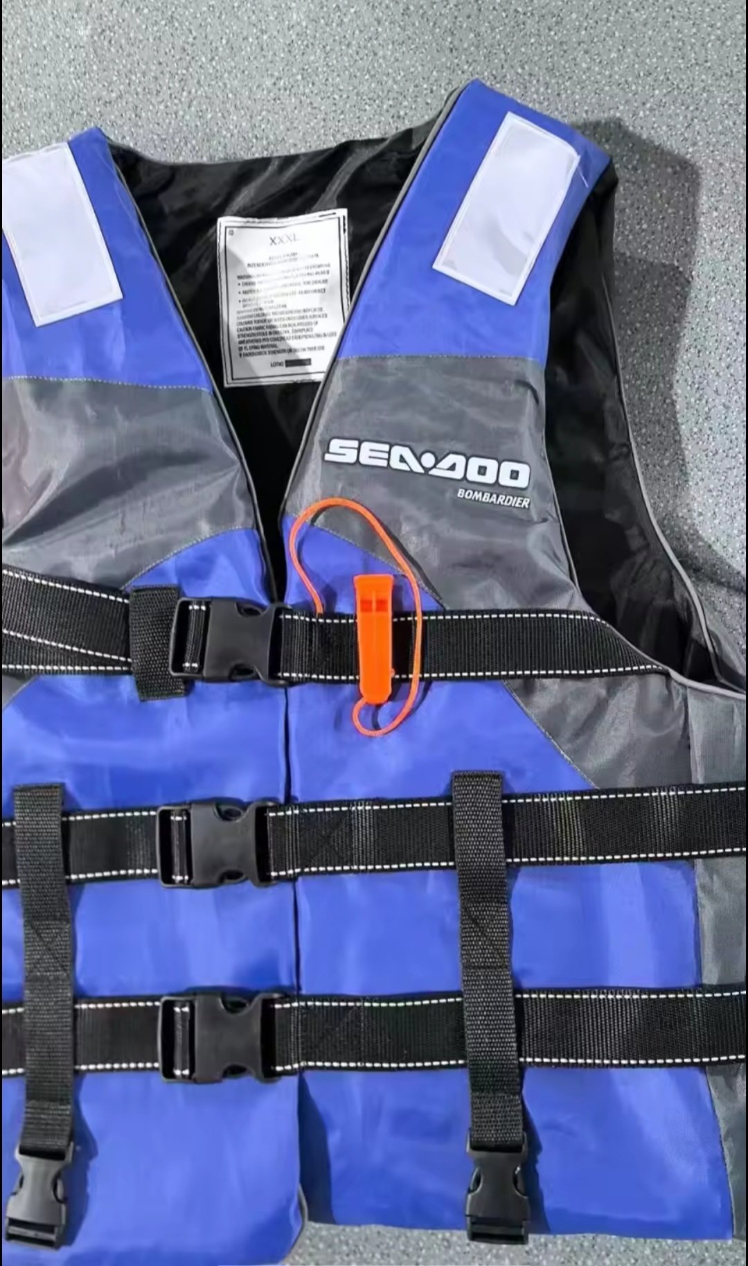 Prsluk plavi sprijeda