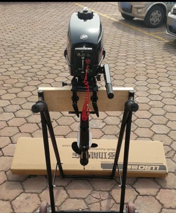 Stalak/kolica za vanbrodski motor do 20 hp izgled pakiranja