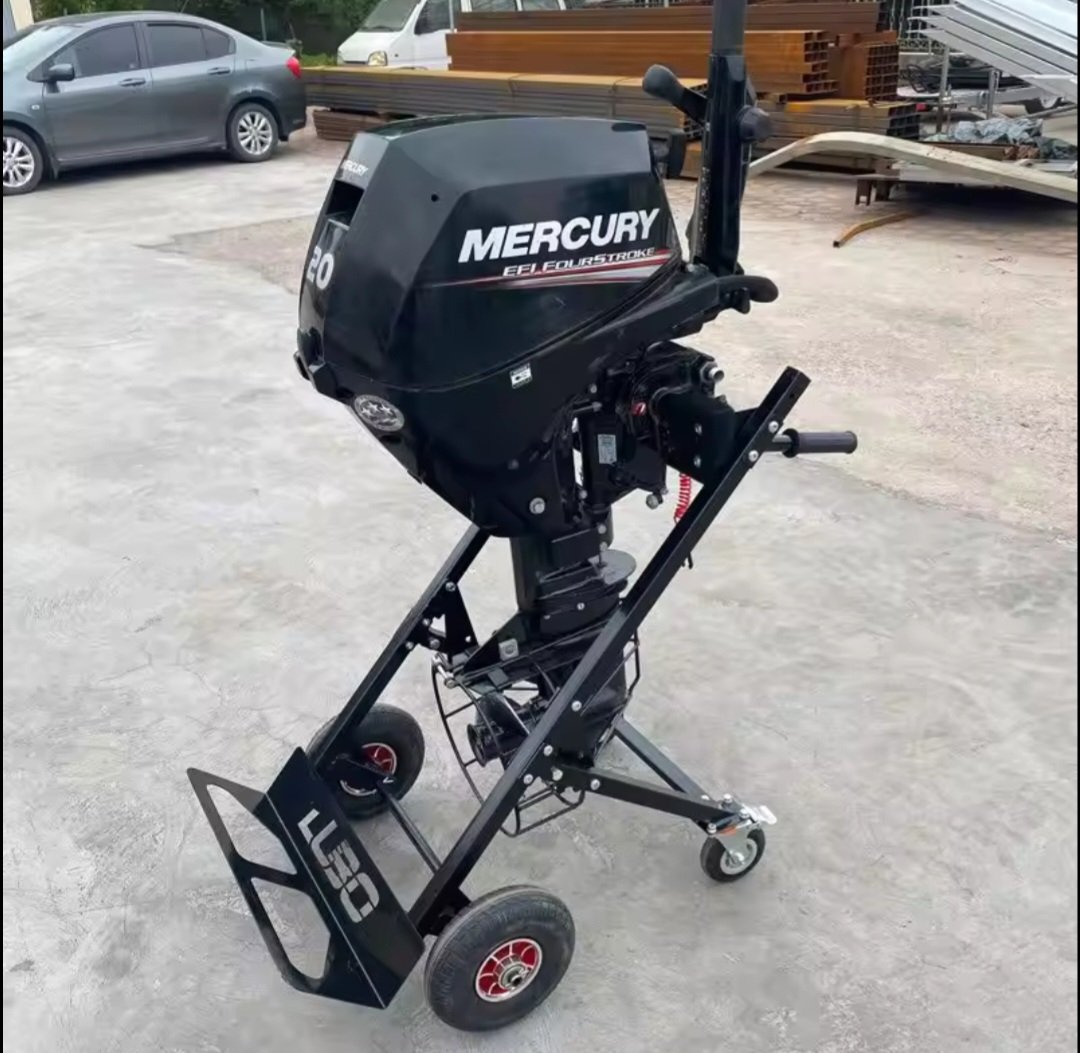 Način montiranja vanbrodskog motora na stalak