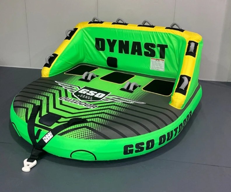 Prikaz zelene tube sprijeda