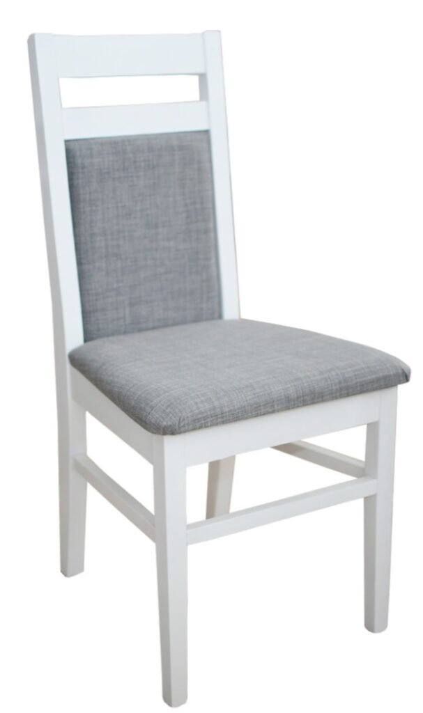 Stolica s tapeciranim sjedištem i naslonom